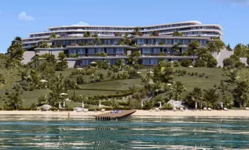 Özel plajlı muhteşem Çeşme rezidansları ve villaları